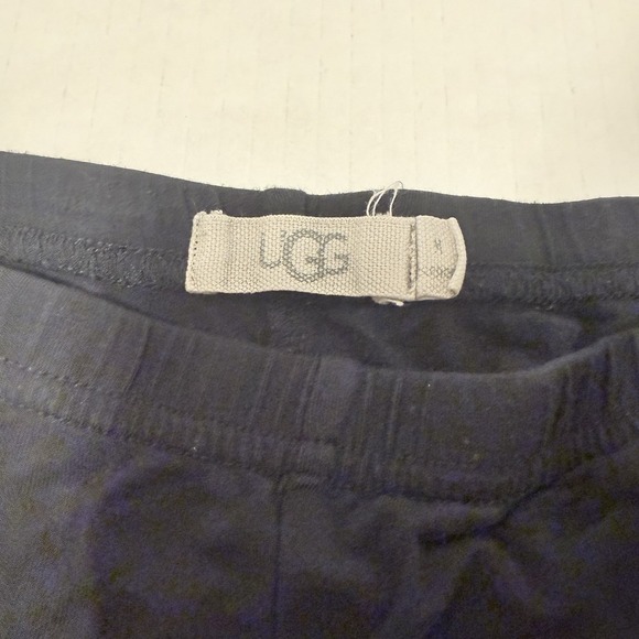 UGG Womens Médium Black Pijamas Shorts Stretch  Pull On Cozy Lounge Soft - Picture 2 of 3